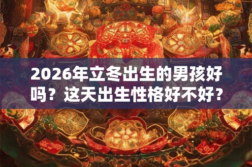 2026年立冬出生的男孩好吗？这天出生性格好不好？