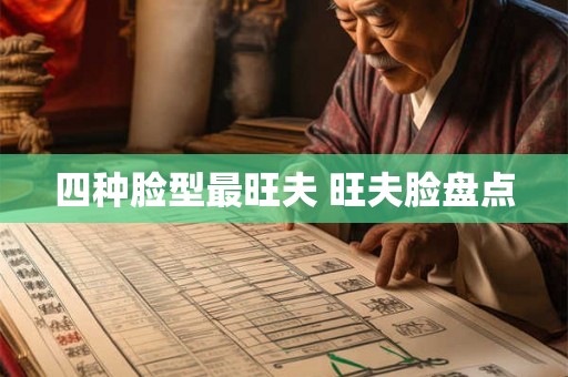四种脸型最旺夫 旺夫脸盘点 四种脸型最旺夫 旺夫脸盘点