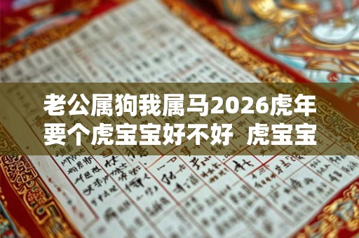 老公属狗我属马2026虎年要个虎宝宝好不好  虎宝宝一生的运势