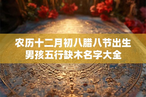 农历十二月初八腊八节出生男孩五行缺木名字大全