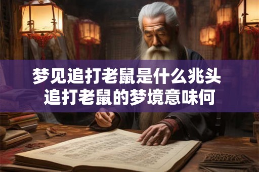 梦见追打老鼠是什么兆头 追打老鼠的梦境意味何 梦见追打老鼠是什么兆头 追打老鼠的梦境意味何
