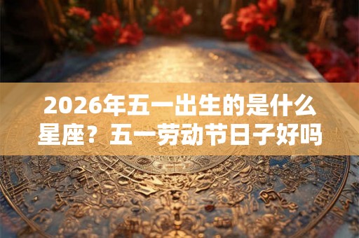 2026年五一出生的是什么星座？五一劳动节日子好吗？