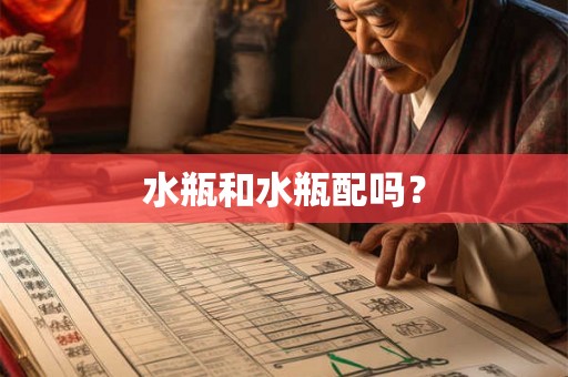 水瓶和水瓶配吗？