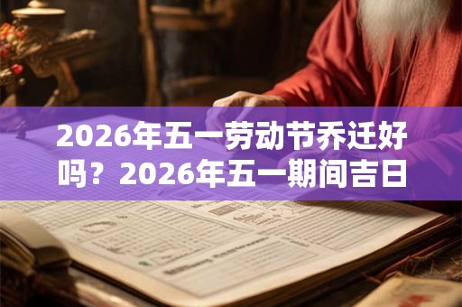 2026年五一劳动节乔迁好吗？2026年五一期间吉日