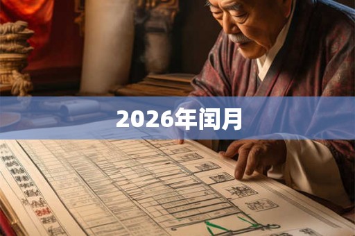 2026年闰月
