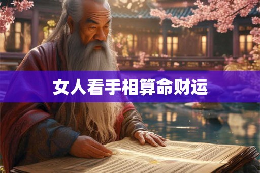 女人看手相算命财运