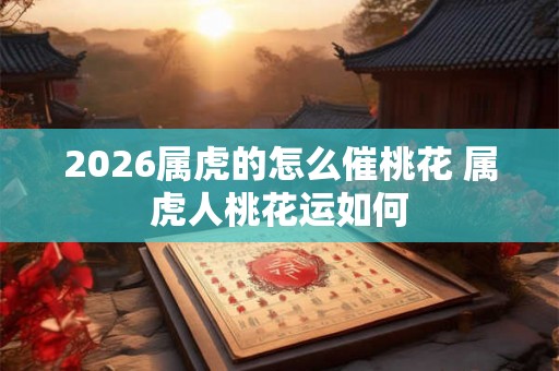 2026属虎的怎么催桃花 属虎人桃花运如何 2026属虎的怎么催桃花 属虎人桃花运如何