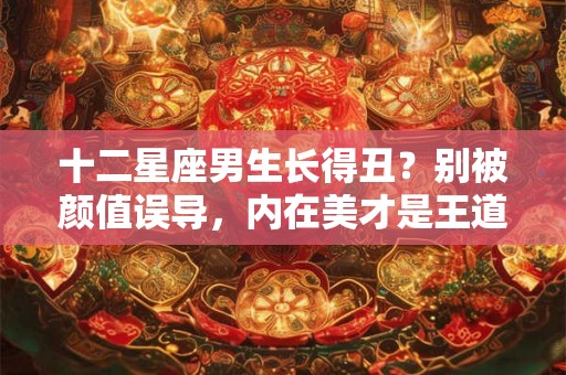 十二星座男生长得丑？别被颜值误导，内在美才是王道！