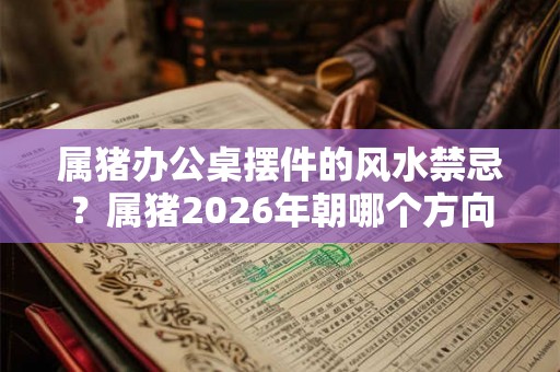 属猪办公桌摆件的风水禁忌？属猪2026年朝哪个方向好？