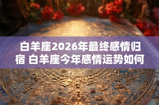 白羊座2026年最终感情归宿 白羊座今年感情运势如何