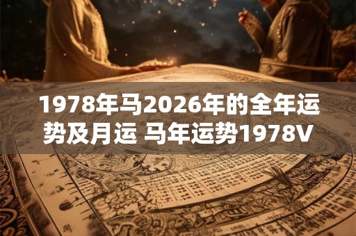 1978年马2026年的全年运势及月运 马年运势1978VS2026月运如何 1978年马2026年的全年运势及月运 马年运势1978VS2026月运如何