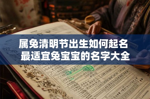 属兔清明节出生如何起名 最适宜兔宝宝的名字大全