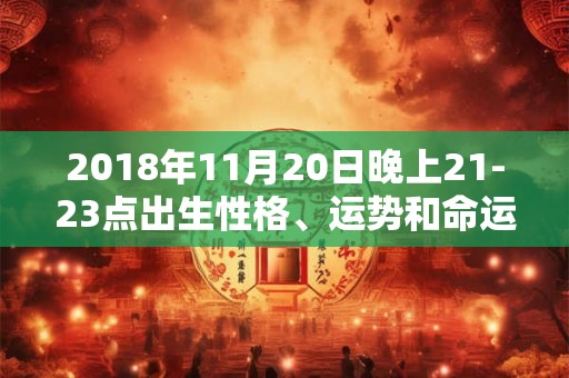 2018年11月20日晚上21-23点出生性格、运势和命运
