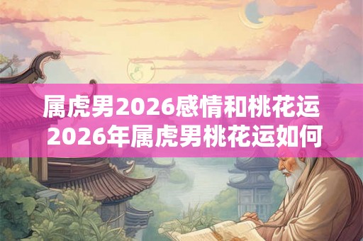 属虎男2026感情和桃花运 2026年属虎男桃花运如何