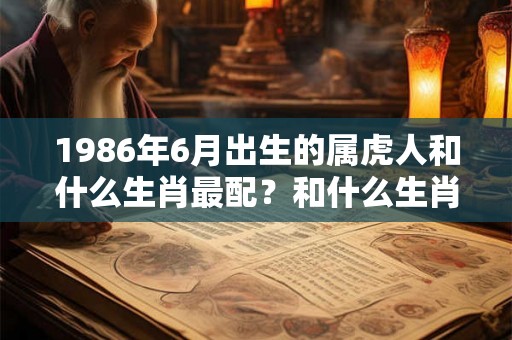 1986年6月出生的属虎人和什么生肖最配？和什么生肖最不配？