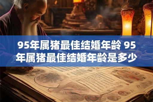 95年属猪最佳结婚年龄 95年属猪最佳结婚年龄是多少 95年属猪最佳结婚年龄 95年属猪最佳结婚年龄是多少