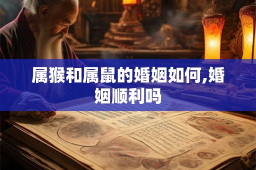 属猴和属鼠的婚姻如何,婚姻顺利吗 属猴和属鼠的婚姻如何,婚姻顺利吗
