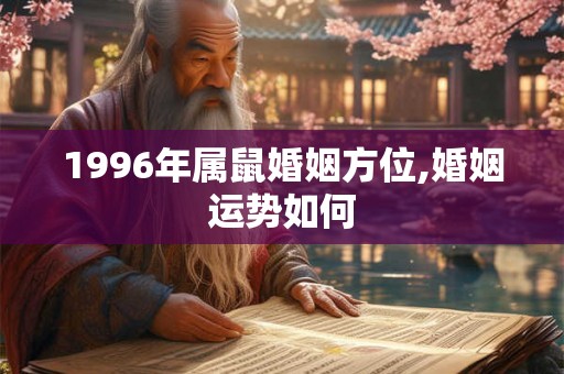 1996年属鼠婚姻方位,婚姻运势如何 1996年属鼠婚姻方位,婚姻运势如何