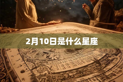 2月10日是什么星座