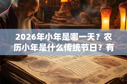2026年小年是哪一天?农历小年是什么传统节日?有什么习俗和讲究? 2026年小年是哪一天?农历小年是什么传统节日?有什么习俗和讲究?