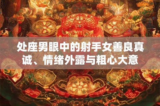 处座男眼中的射手女善良真诚、情绪外露与粗心大意 处座男眼中的射手女善良真诚、情绪外露与粗心大意