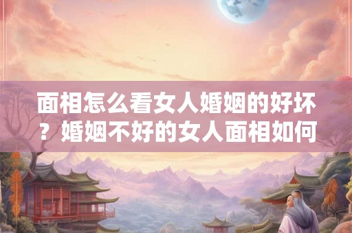 面相怎么看女人婚姻的好坏？婚姻不好的女人面相如何？