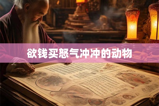 欲钱买怒气冲冲的动物 欲钱买怒气冲冲的动物