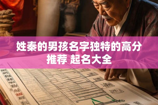 姓秦的男孩名字独特的高分推荐 起名大全 姓秦的男孩名字独特的高分推荐 起名大全