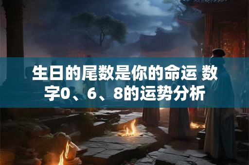 生日的尾数是你的命运 数字0、6、8的运势分析 生日的尾数是你的命运 数字0、6、8的运势分析