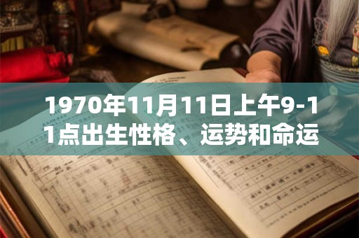 1970年11月11日上午9-11点出生性格、运势和命运