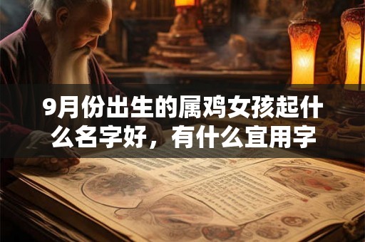 9月份出生的属鸡女孩起什么名字好，有什么宜用字