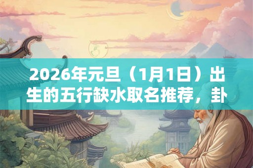 2026年元旦（1月1日）出生的五行缺水取名推荐，卦象好吗？