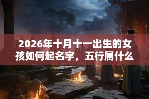 2026年十月十一出生的女孩如何起名字，五行属什么