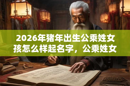 2026年猪年出生公乘姓女孩怎么样起名字，公乘姓女孩好名推荐