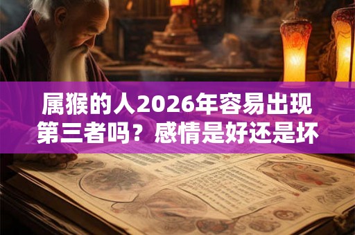 属猴的人2026年容易出现第三者吗？感情是好还是坏？