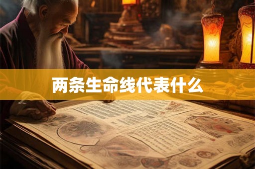 两条生命线代表什么 两条生命线代表什么
