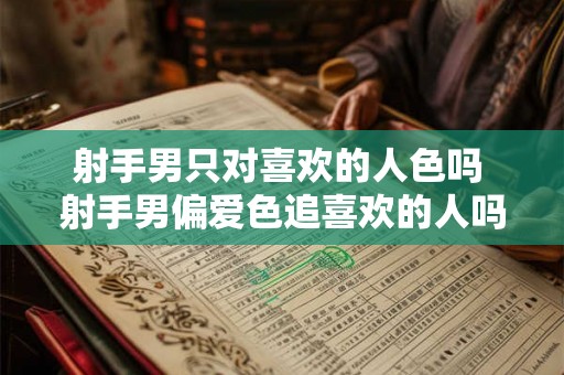 射手男只对喜欢的人色吗 射手男偏爱色追喜欢的人吗 射手男只对喜欢的人色吗 射手男偏爱色追喜欢的人吗