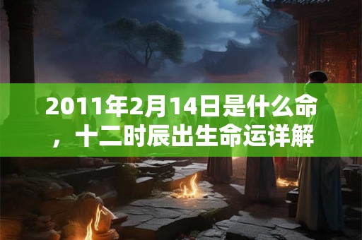 2011年2月14日是什么命，十二时辰出生命运详解