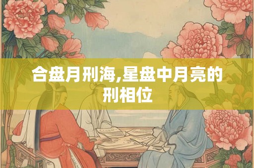 合盘月刑海,星盘中月亮的刑相位