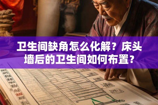 卫生间缺角怎么化解？床头墙后的卫生间如何布置？