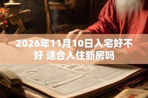 2026年11月10日入宅好不好 适合入住新房吗