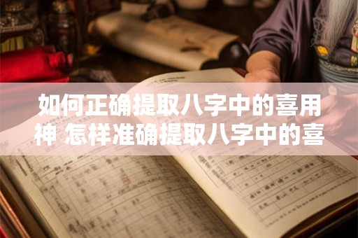 如何正确提取八字中的喜用神 怎样准确提取八字中的喜用神