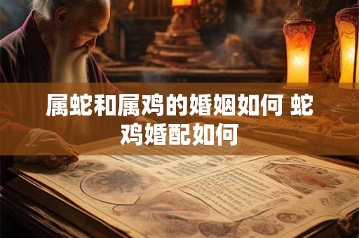 属蛇和属鸡的婚姻如何 蛇鸡婚配如何