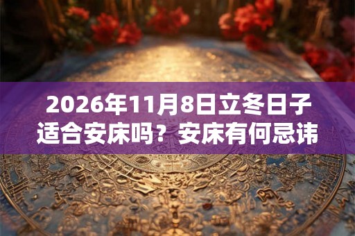 2026年11月8日立冬日子适合安床吗？安床有何忌讳？