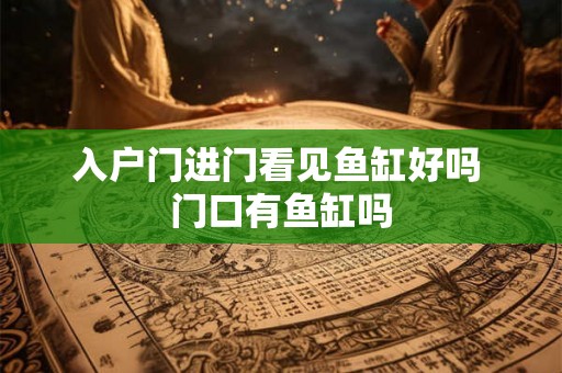入户门进门看见鱼缸好吗 门口有鱼缸吗 入户门进门看见鱼缸好吗 门口有鱼缸吗