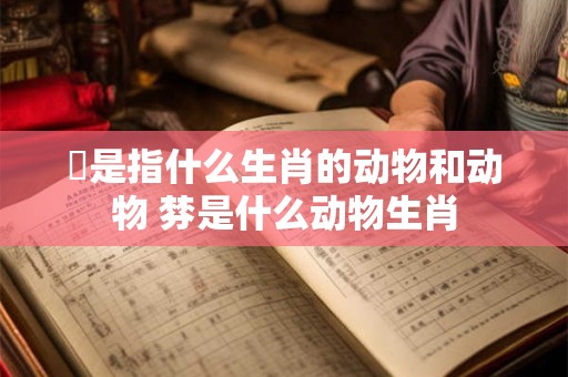 屟是指什么生肖的动物和动物 棼是什么动物生肖