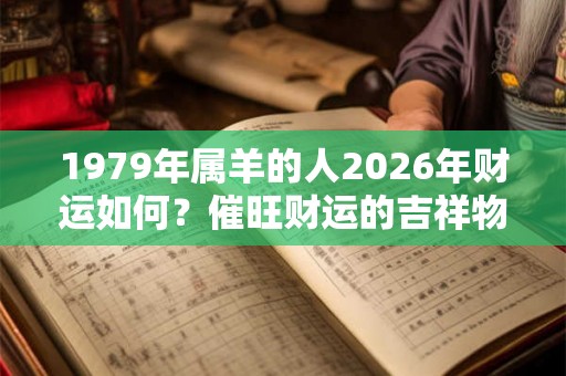 1979年属羊的人2026年财运如何?催旺财运的吉祥物? 1979年属羊的人2026年财运如何?催旺财运的吉祥物?