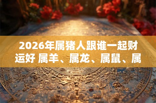 2026年属猪人跟谁一起财运好 属羊、属龙、属鼠、属兔