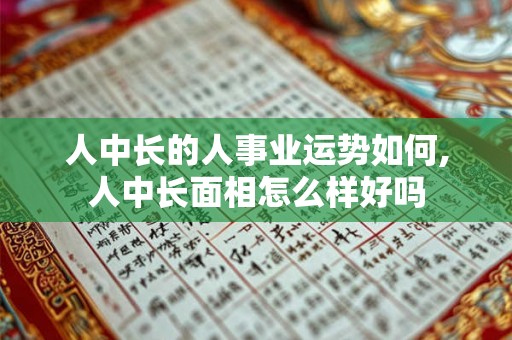 人中长的人事业运势如何,人中长面相怎么样好吗 人中长的人事业运势如何,人中长面相怎么样好吗