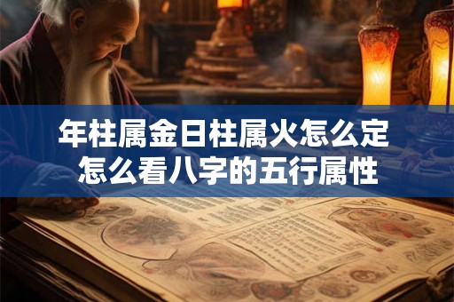 年柱属金日柱属火怎么定 怎么看八字的五行属性